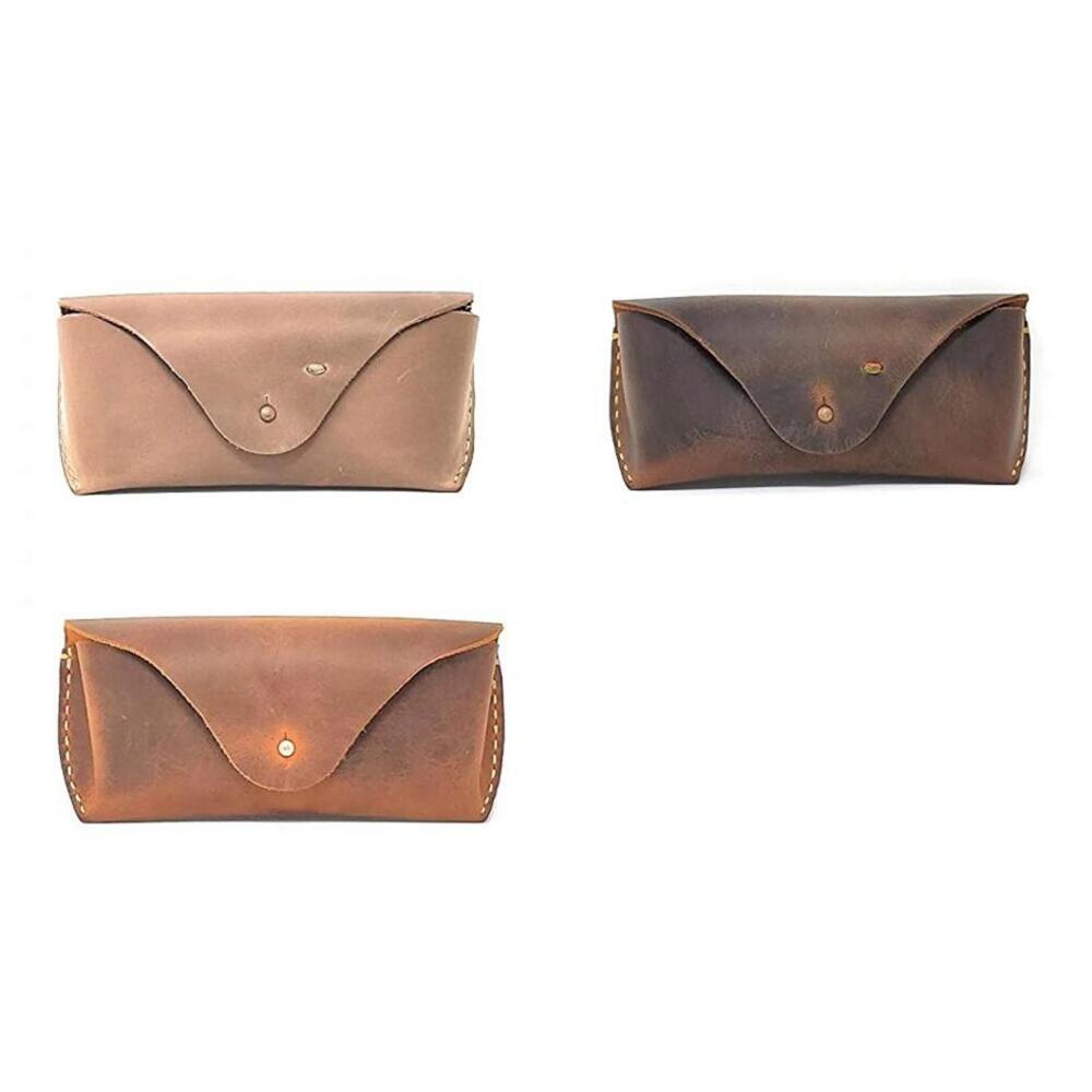 Handmade Genuine Leather Sunglasses Case, Eyeglasses Case, Glasses Case NEW